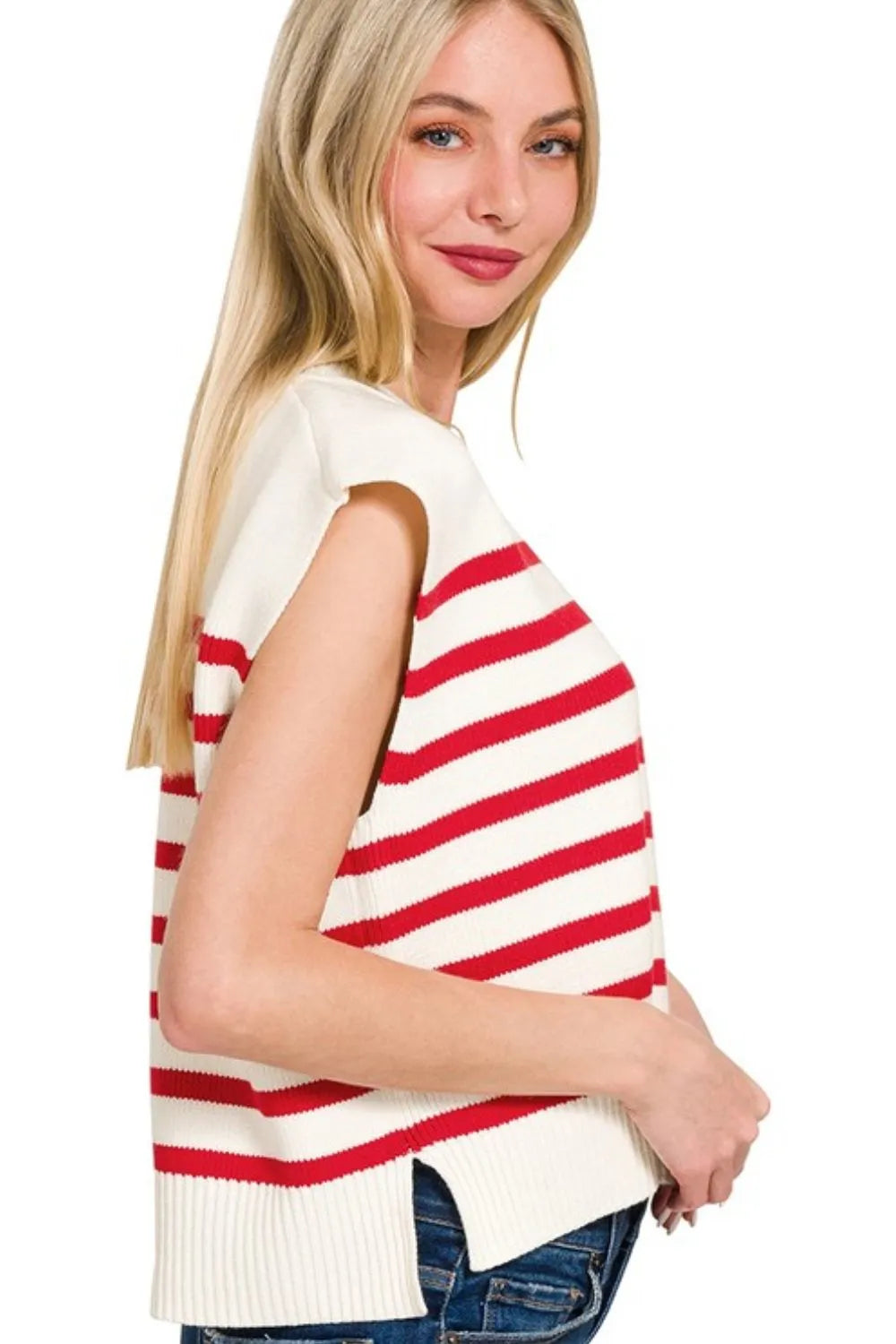 Seeing Stripes Sweater Vest