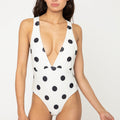 Beachy Keen Plunge One-Piece Swimsuit