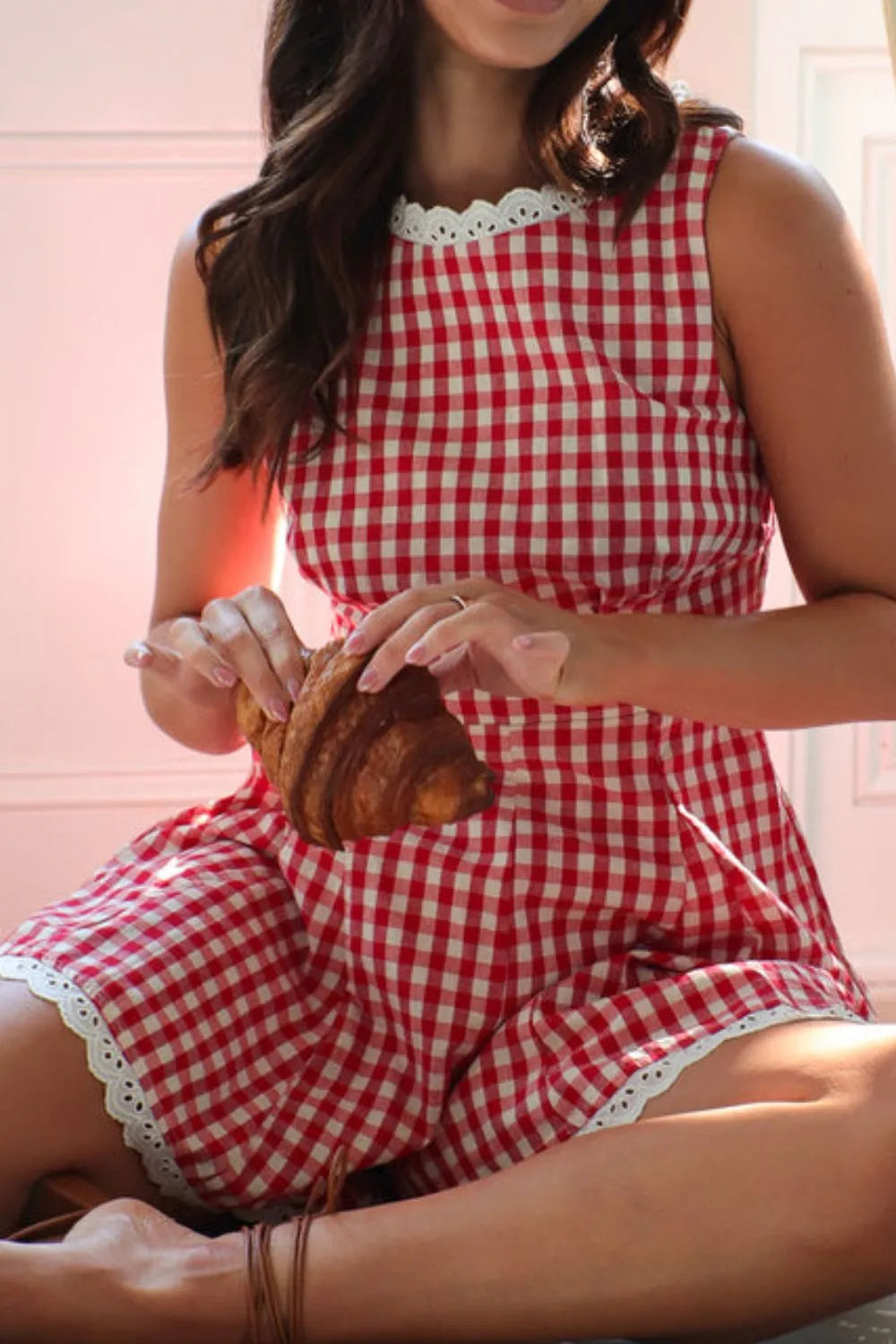 Americana Sleeveless Romper
