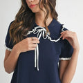 The Cape Knit Mini Dress