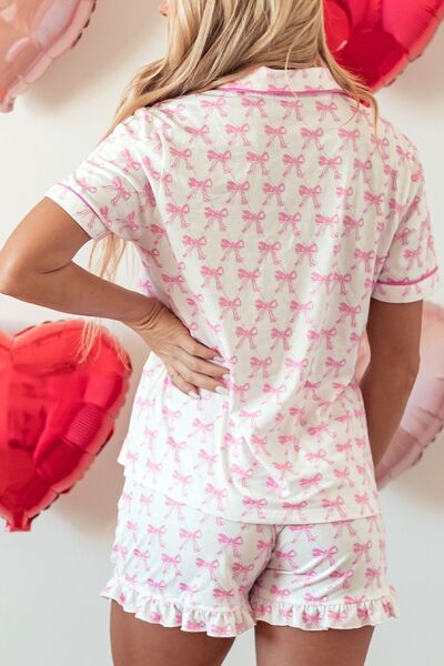 Bow PJ Set