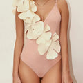 Rosette One-Piece Swimwear