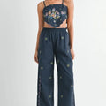 The Chelsea Scarf Top and Pants Set
