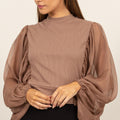 Aggie Sheer Blouse