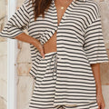 On a Boat Top and Shorts Set