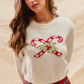 Candy Cone Cropped Sweater